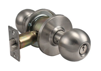 Cal Royal Barrington Stainless Steel Keyed Double Cylinder