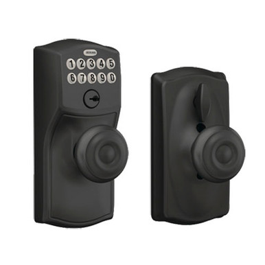 ゴルギーオージャー Schlage / Camelot Flex-Lock Keypad with Georgian Knob / Entry