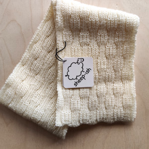 Toddler's Scarf - Cream
