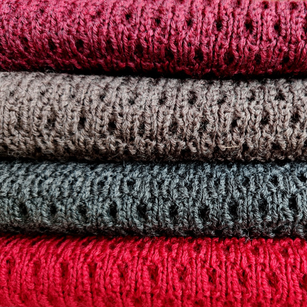 Textured Single Loop Scarf / Snood