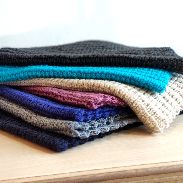 Textured Mini Cowl & Headband
