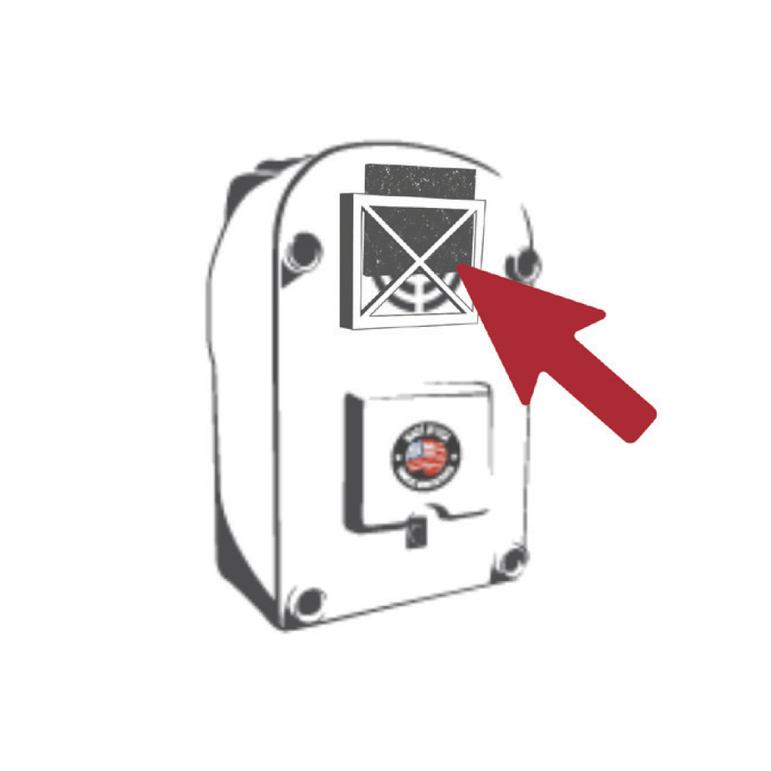 diagram of AirRestore for cleaning parts