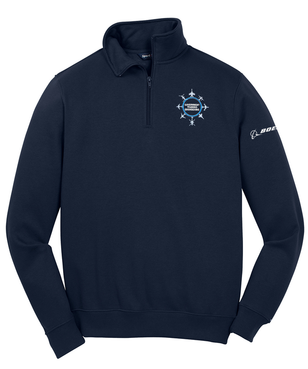 Tall 1/4-Zip Sweatshirt - Navy