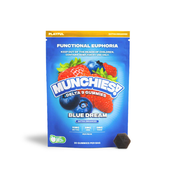 Blue Dream - Euphoria Delta 9 Gummies   THC + CBD + CBN