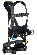FT-One 3D Construction Belted Full Body Harness, Quick Connect Adjustments