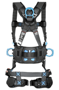 FT-One™ 3D Construction Belted Full Body Harness, Quick Connect Adjustments