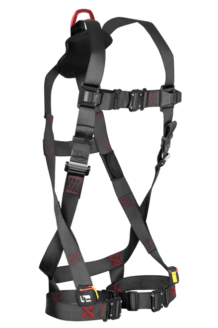 FT-Iron 1D Standard Non-Belted Full Body Harness, Quick Connect Buckle Leg Adjustment