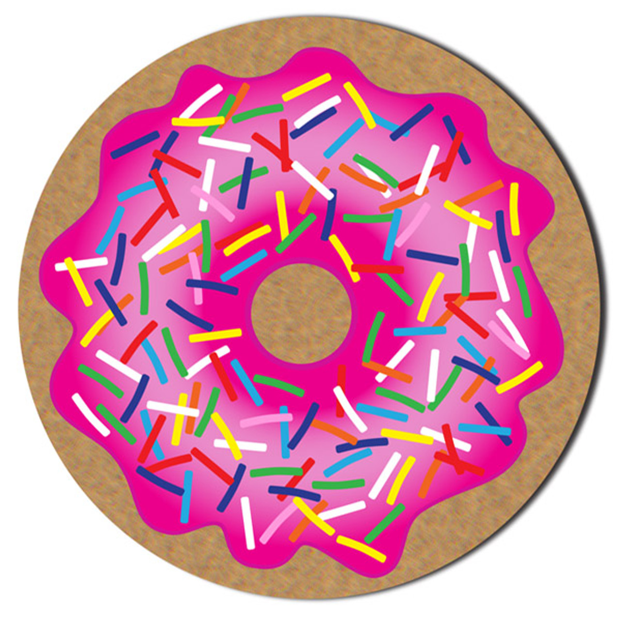 Pastease Donut With Pink Icing And Rainbow Sprinkles Nipple Pasties