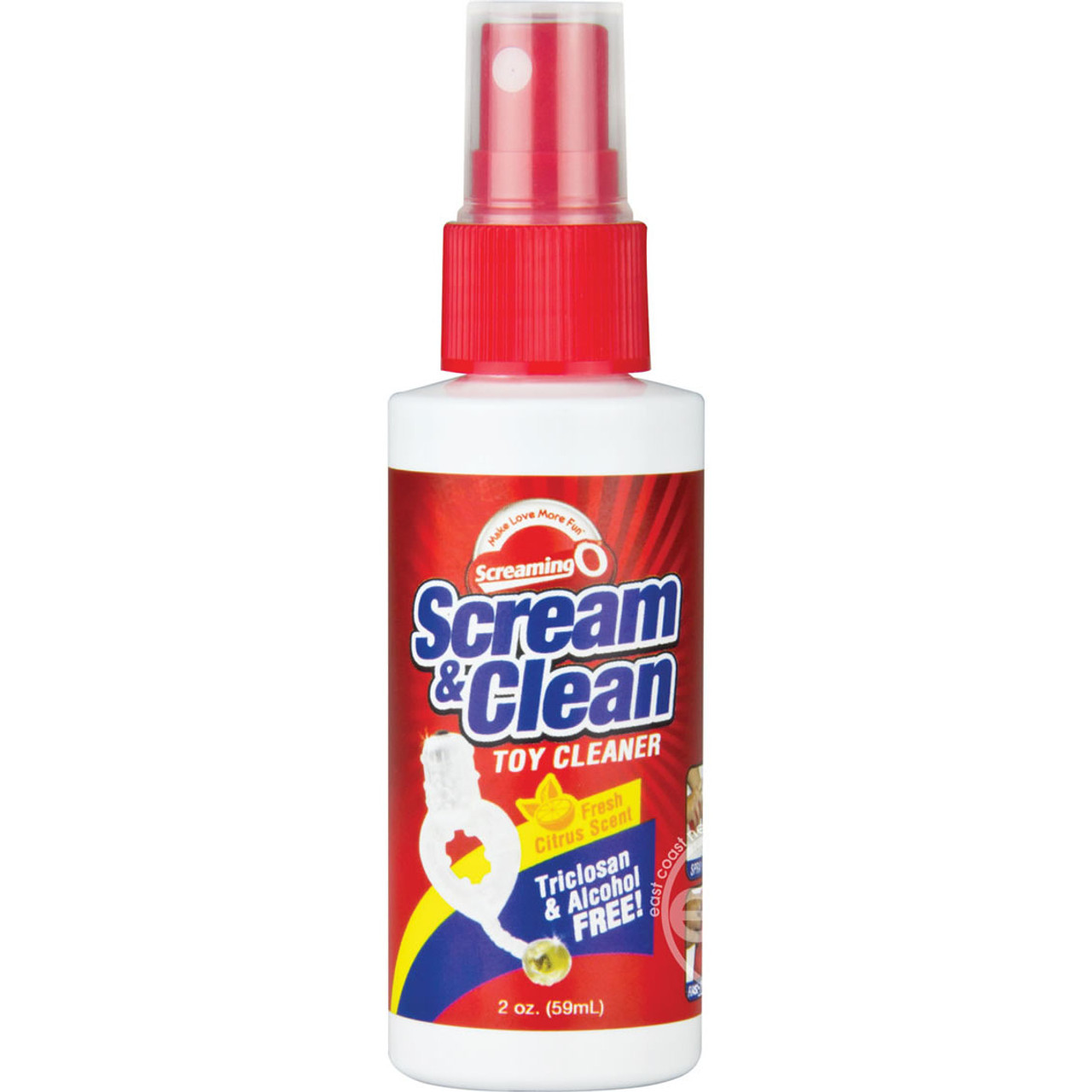 Screaming O Scream & Clean Toy Cleaner 2 oz - Dallas Novelty