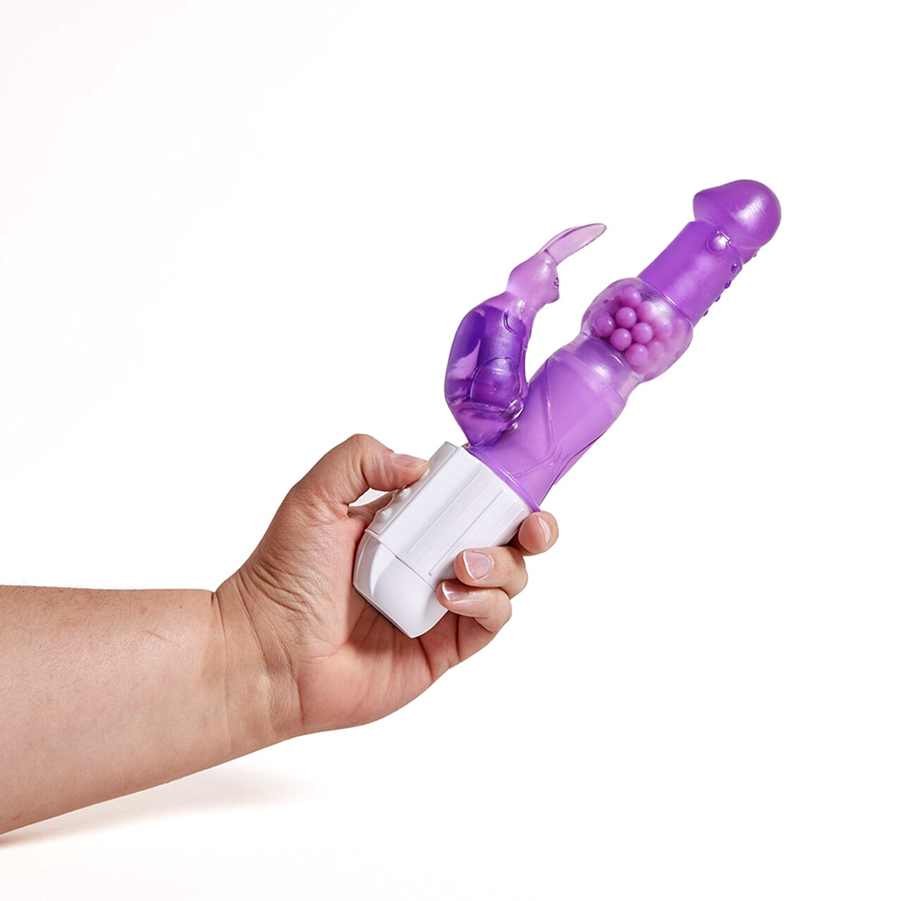 Buy the Fresh Series Rabbit Habit Original Deluxe Vibrator in Purple -  Vibratex