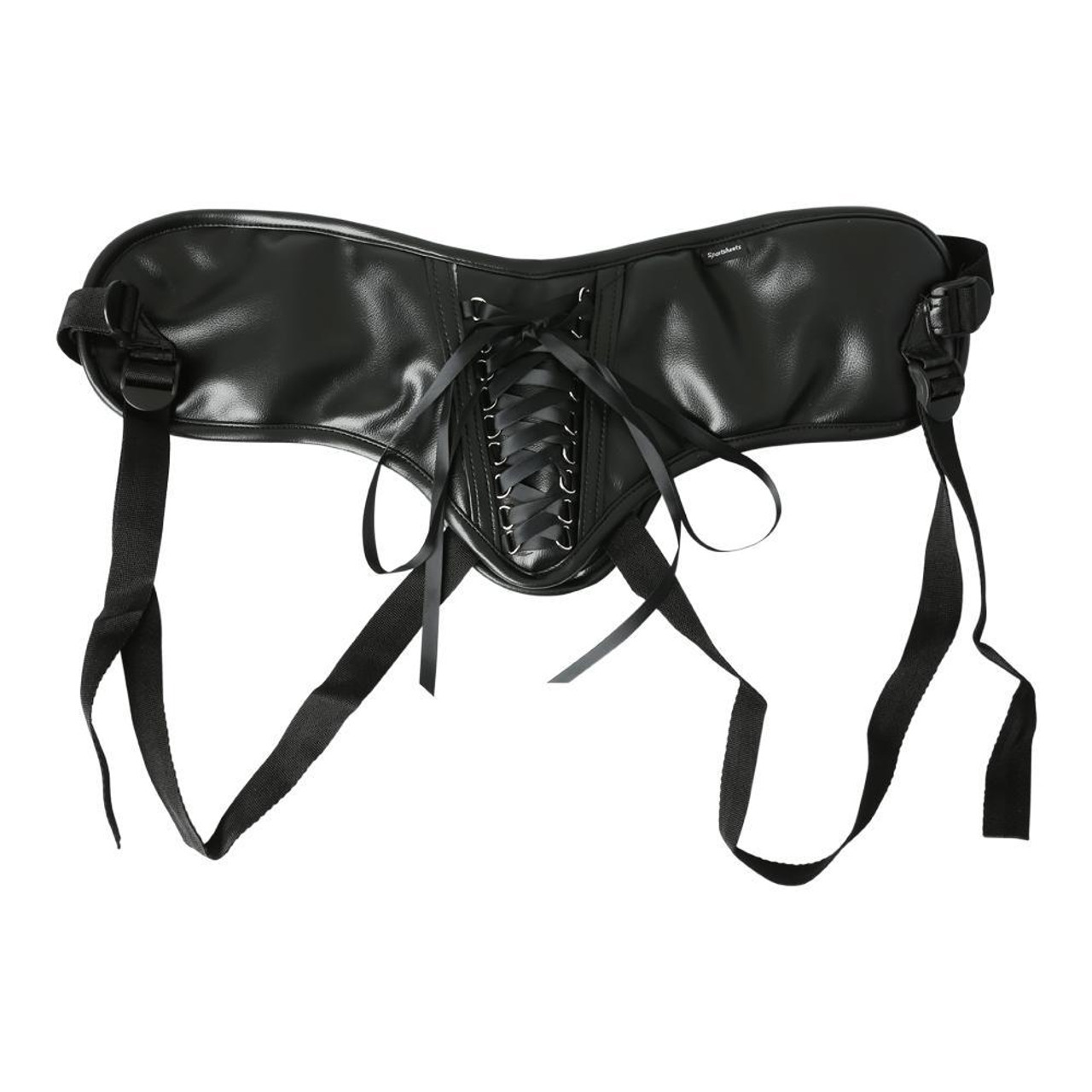 Plus Size Leather Strap On Harness 