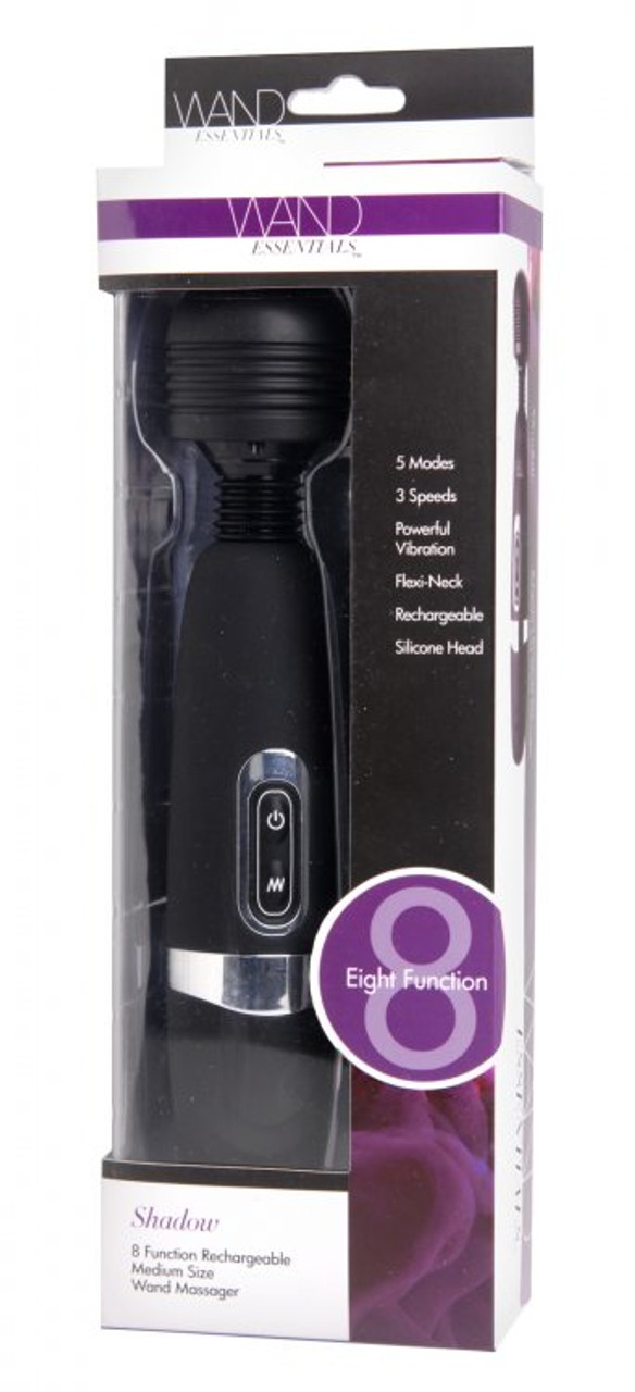 Wand Essentials 8 Speed Turbo Pearl Wand Massager, Purple