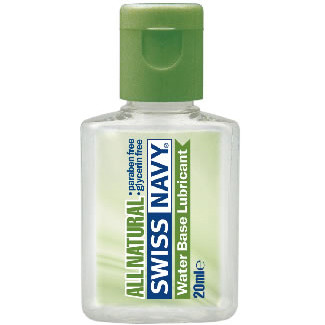 Swiss Navy All Natural Water Based Lubricant 2o mL Dallas Novelty