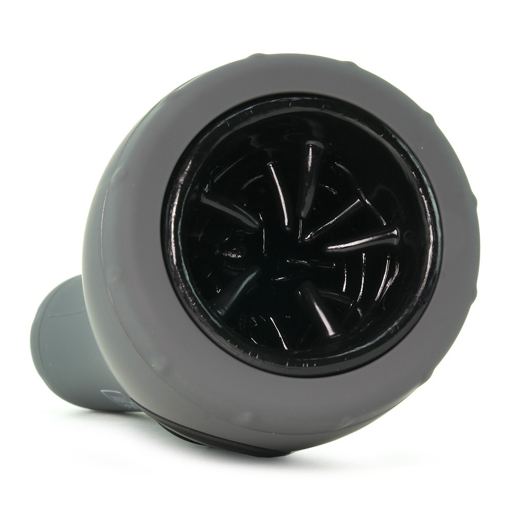 Apollo 30-function Hydro Power Stroker with Wall-mount Suction Cup Gray -  Dallas Novelty - Online Sex Toys Retailer