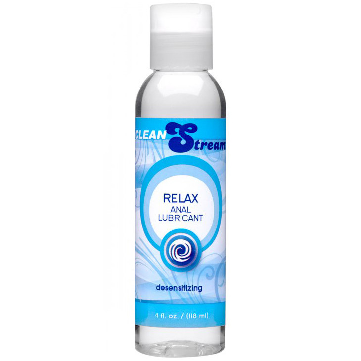 XR Brands CleanStream Relax Light Desensitizing Anal Lubricant 4 oz -  Dallas Novelty