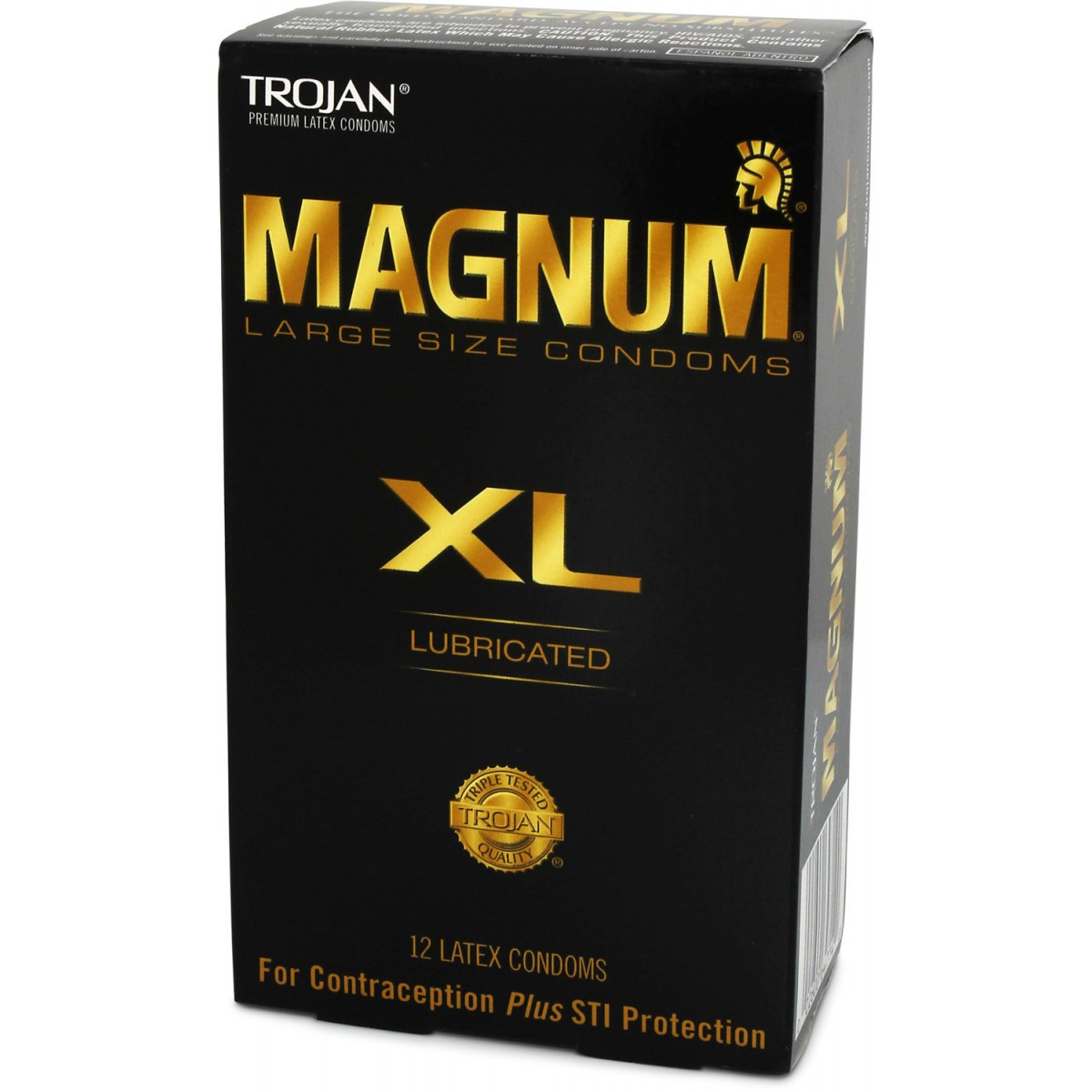 trojan magnum condoms lubricated Trojan Magnum XL Lubricated Condoms 12 Pack - Dallas Novelty
