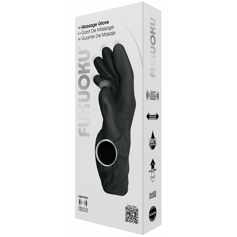Fukuoku Five Fingers Vibrating Massage Glove Right Large Black - Dallas  Novelty - Online Sex Toys Retailer