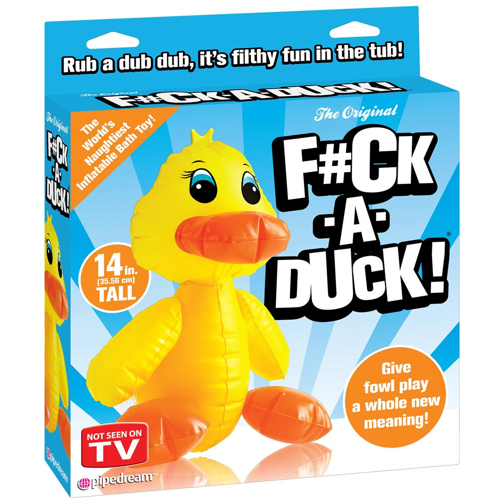 sex remote toys Pipedream Toys The Original F#CK-A-DUCK Inflatable Duck Love Doll - Dallas  Novelty
