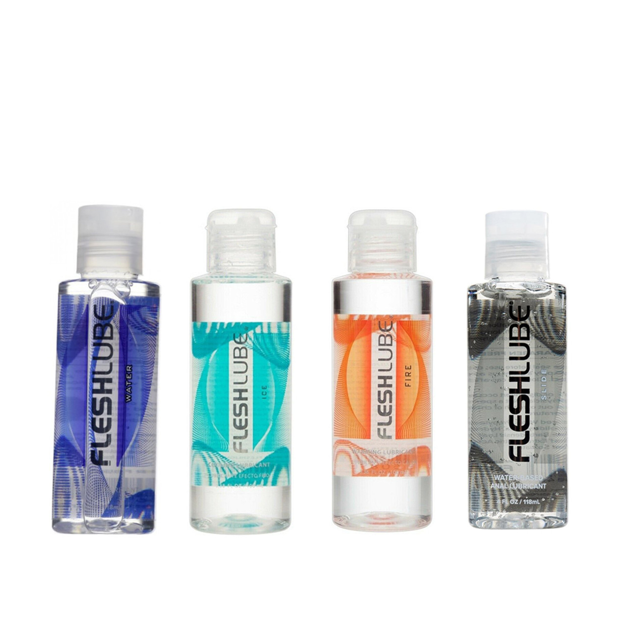 Buy The Fleshlube Ice Water Based Cooling Lubricant Paraben Free Usa Made In 4 Oz Or 100 Ml
