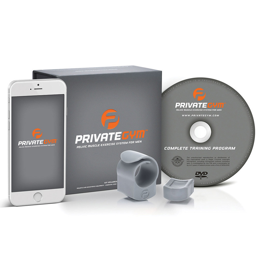 Private Gym Pelvic Muscle Exercise System for Men Complete Training