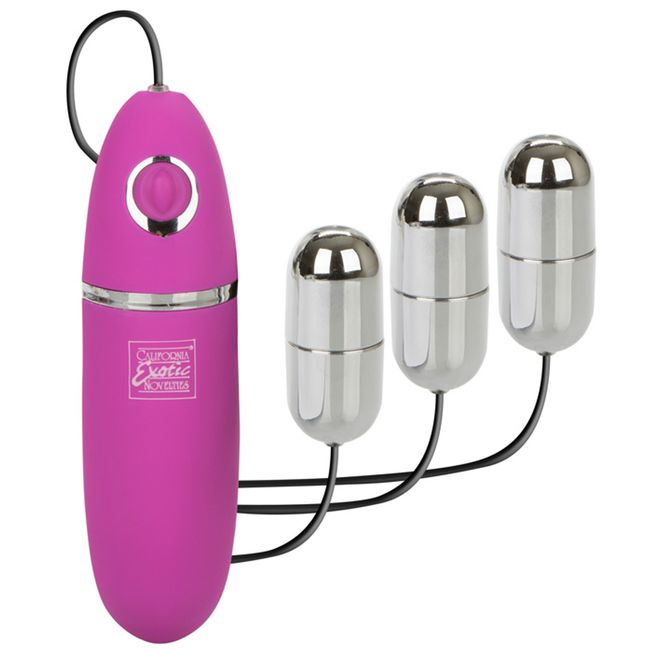 Power Play Triple Silver Bullet Vibrator Dallas Novelty