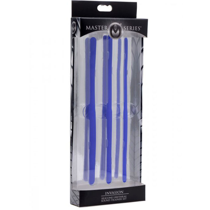 Master Series Invasion Silicone Urethral Sound Trainer Set - Dallas Novelty  - Online Sex Toys Retailer