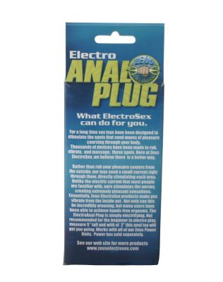 Buy the Zeus Electrosex Bi-polar 5 inch Anal Plug