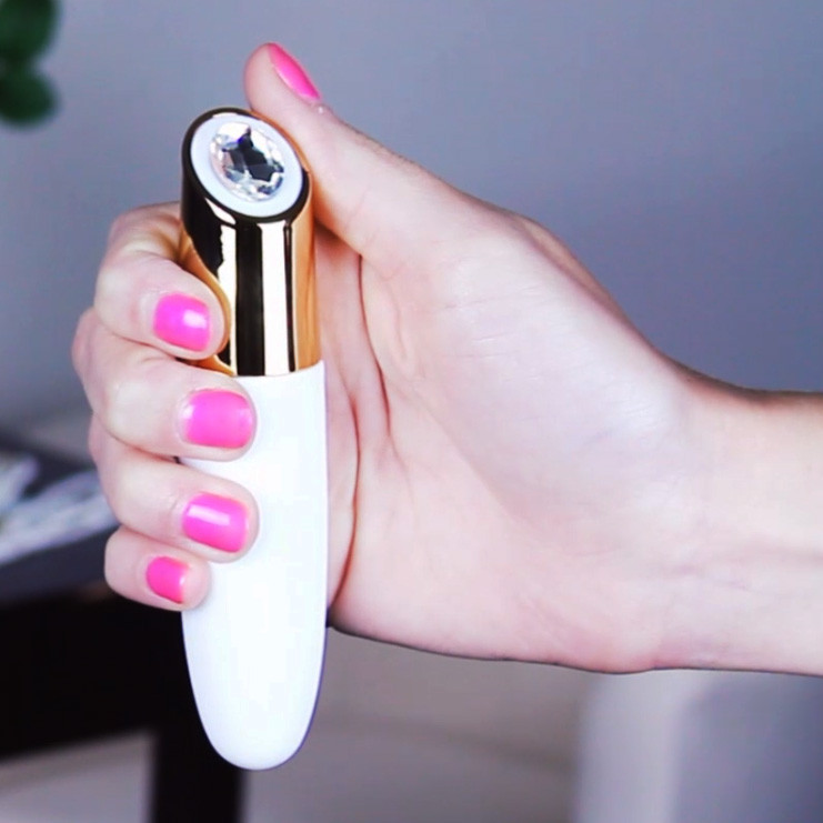 Callie by Jopen 7-function Silicone Vibrating Mini Wand Massager - Dallas  Novelty
