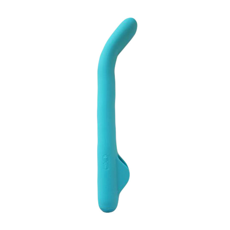Buy Crescendo Body Adapting 6-motor Flexible Rechargeable App-controlled  Silicone Smart Vibrator Turquoise Blue