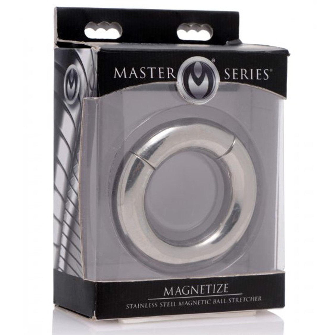 XR Brands Master Series Magna-Chute Stainless Steel Parachute-Style  Magnetic Ball Stretcher