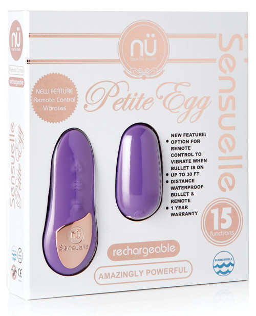 nu sensuelle remote control 15 function vibrating mini butt plug SVAKOM | Award-winning Sex Toys main image 1