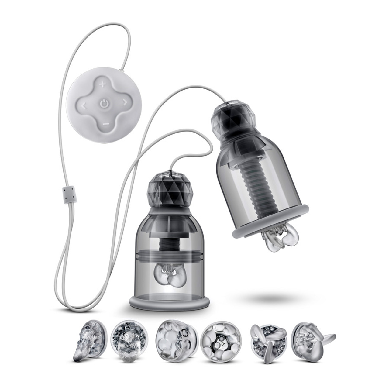 Pumped Nipple Suction Set, Body Safe Sex Toys