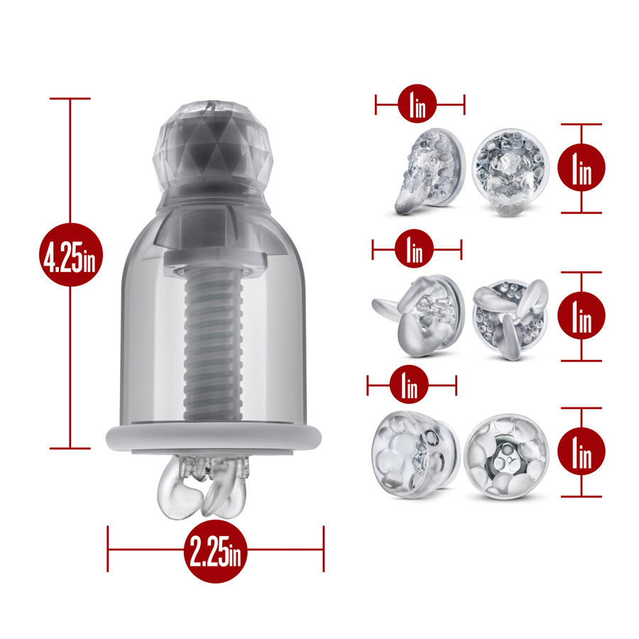 Buy the Titillator 19-function Rechargeable Vibrating Nipple Clamps with Attachments - Blush Novelties Temptasia Buy the Titillator 19-function Rechargeable Vibrating Nipple Clamps with Attachments - Blush Novelties Temptasia