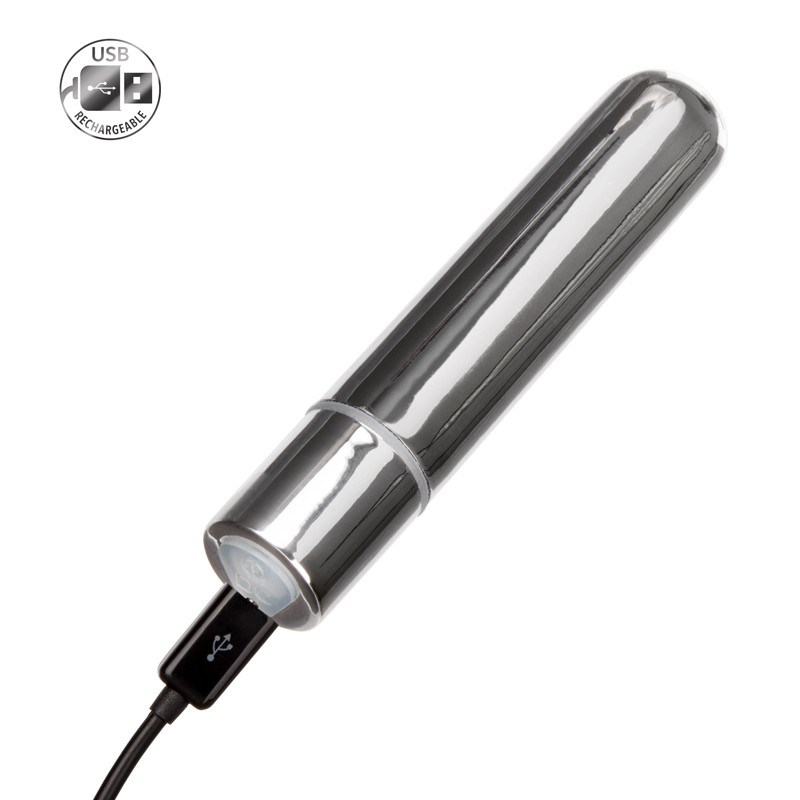 Buy the Wireless Silver Bullet 3-function Rechargeable Vibrator - Cal  Exotics