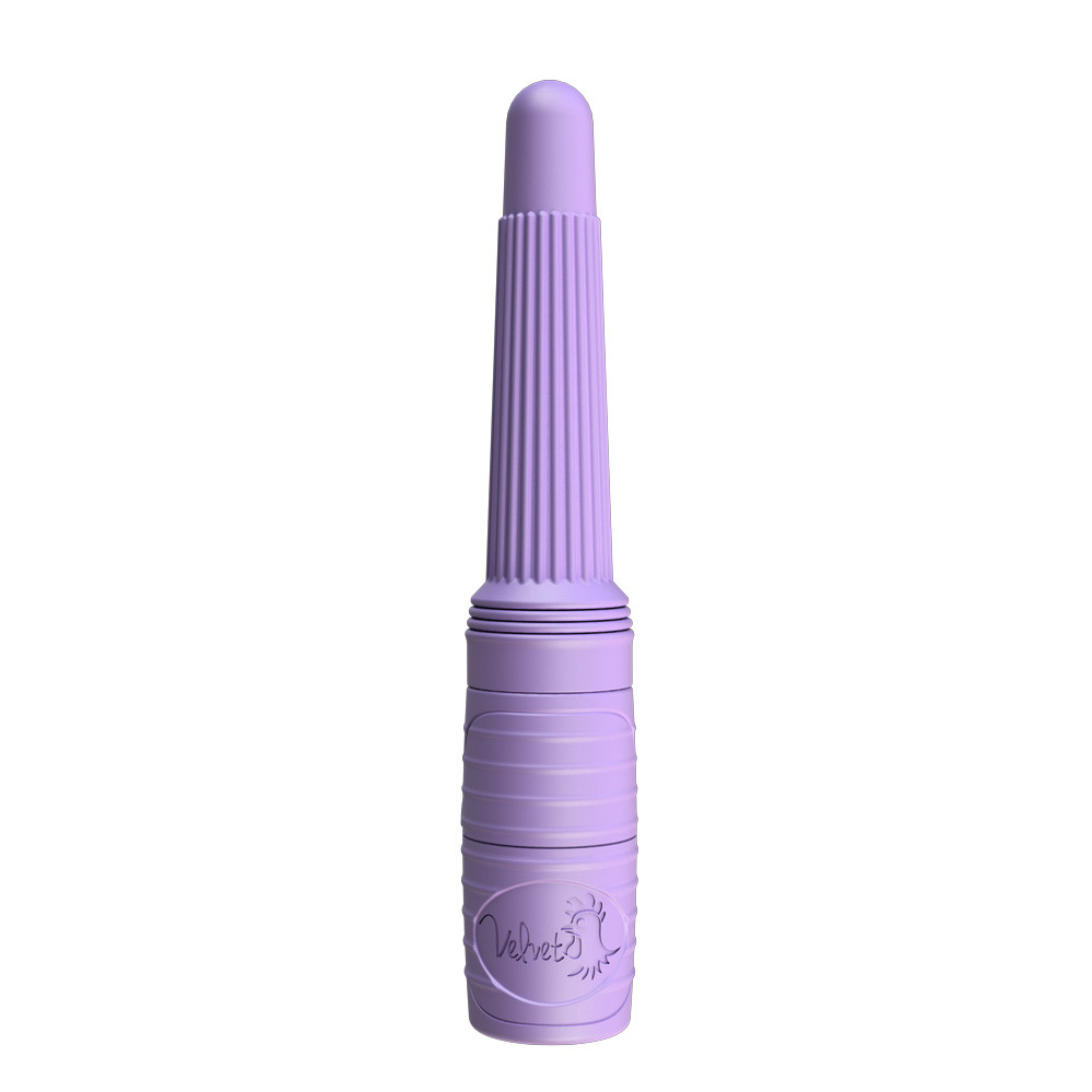 Buy the Abbey Classic Ribbed 10-function Rechargeable Flexible Silicone  Thrusting Sex Machine - Velvet Thruster