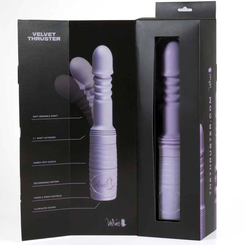 Buy the Frankie 10-function Rechargeable Flexible Silicone Thrusting Sex  Machine
