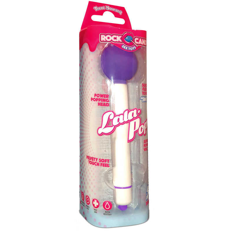 Buy the Lala Pop 5-function Lollipop-shaped Silicone Vibrator Jelly Bean Purple - Rock Candy Sex Buy the Lala Pop 5-function Lollipop-shaped Silicone Vibrator Jelly Bean Purple - Rock Candy Sex
