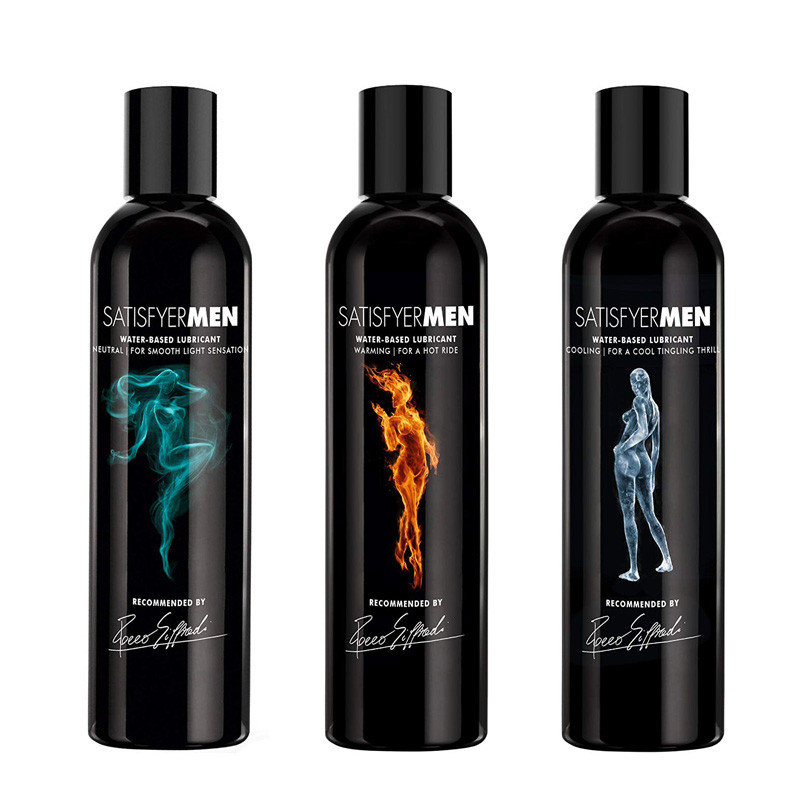 Buy the Satisfyer Men Cooling Water-based Lubricant 16 oz for the  Adjustable Male Masturbator