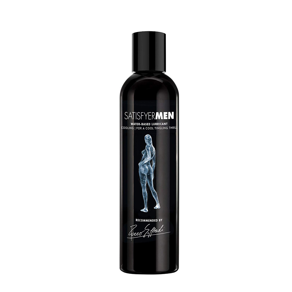 Buy the Satisfyer Men Cooling Water-based Lubricant 16 oz for the  Adjustable Male Masturbator