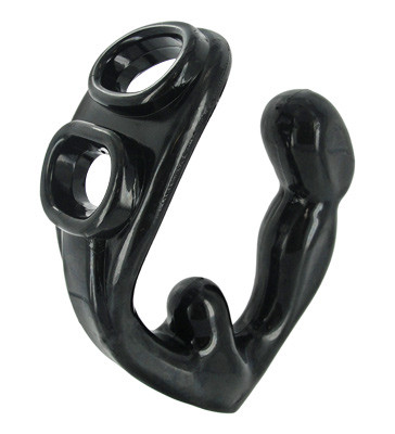 ring anal plug Buy Anal Plug Vibrator with Cock Ring main image 1