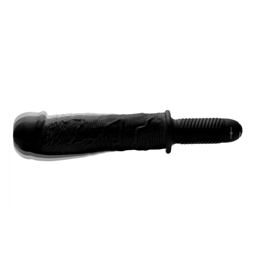 Buy the Violator 13-function XXL Vibrating Realistic Dildo with Thruster Handle Black - XR Brands Master Buy the Violator 13-function XXL Vibrating Realistic Dildo with Thruster Handle Black - XR Brands Master