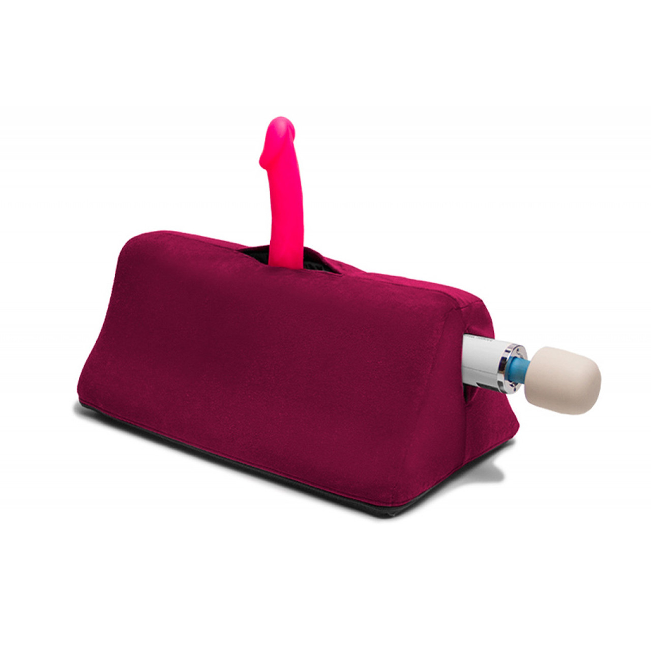 Buy The Tula Sex Toy Mount Cushion Pillow Velvish Merlot Red