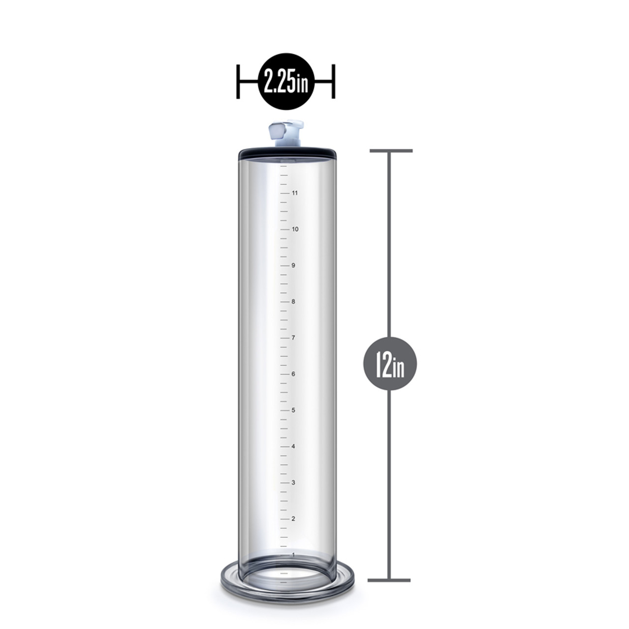 Buy the Performance 12 inch by 2.5 inch Vacuum Penis Pump Cylinder