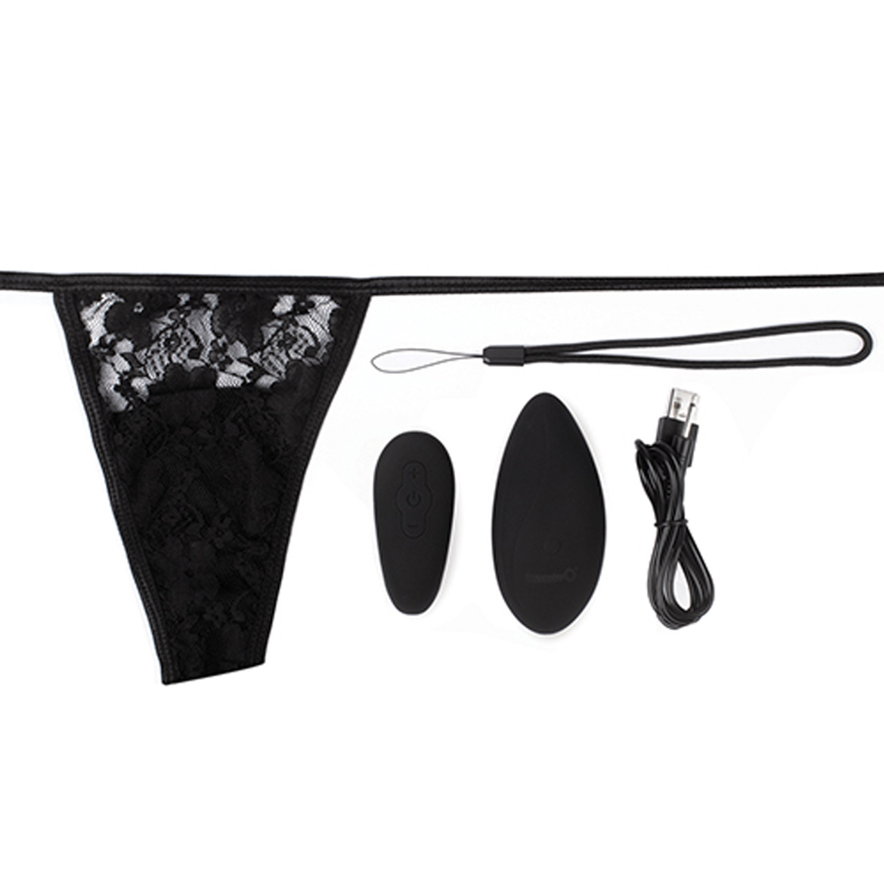 lace desire vibrating lace panty set