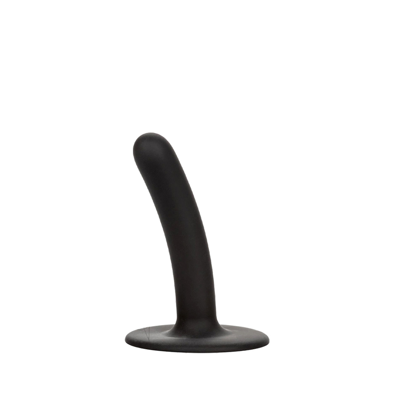 Buy the Boundless Black 4.5 inch Slim Smooth Silicone Dildo with Suction Cup Strap-On Harness photo