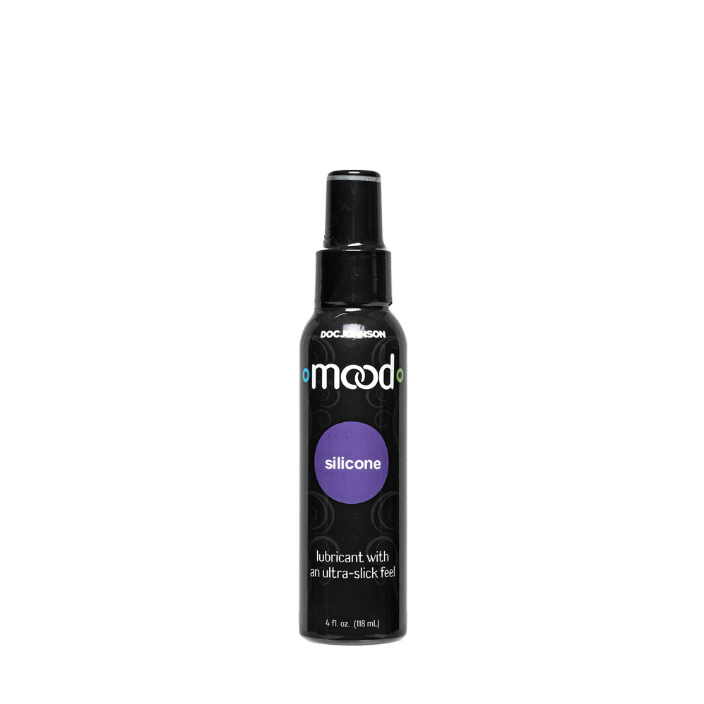 Buy the Mood Lube Silicone-Based Personal Lubricant in 4 oz Pump Bottle -  Doc Johnson Made