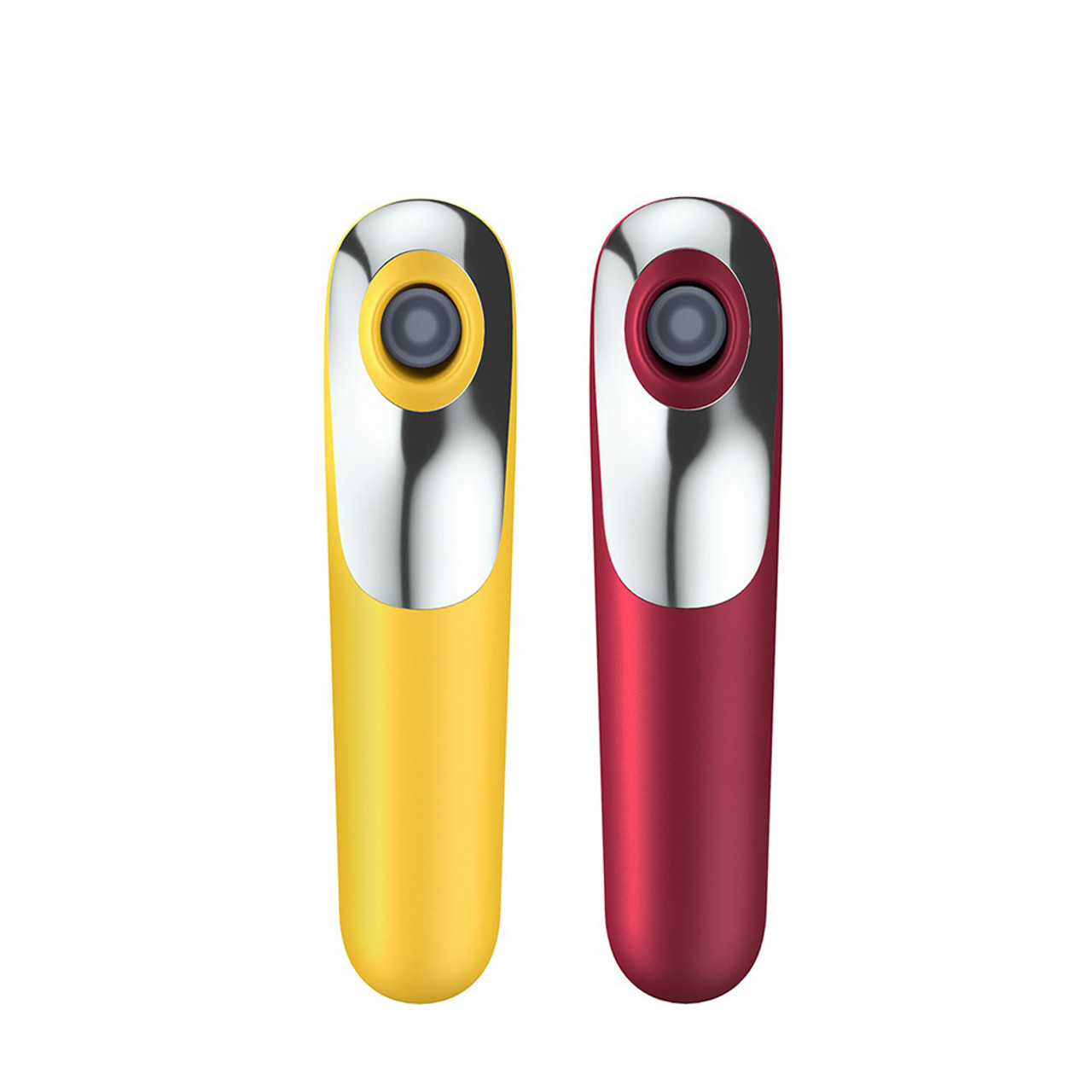 Consolador Air pulse vibrator amarillo – koralys Sensations