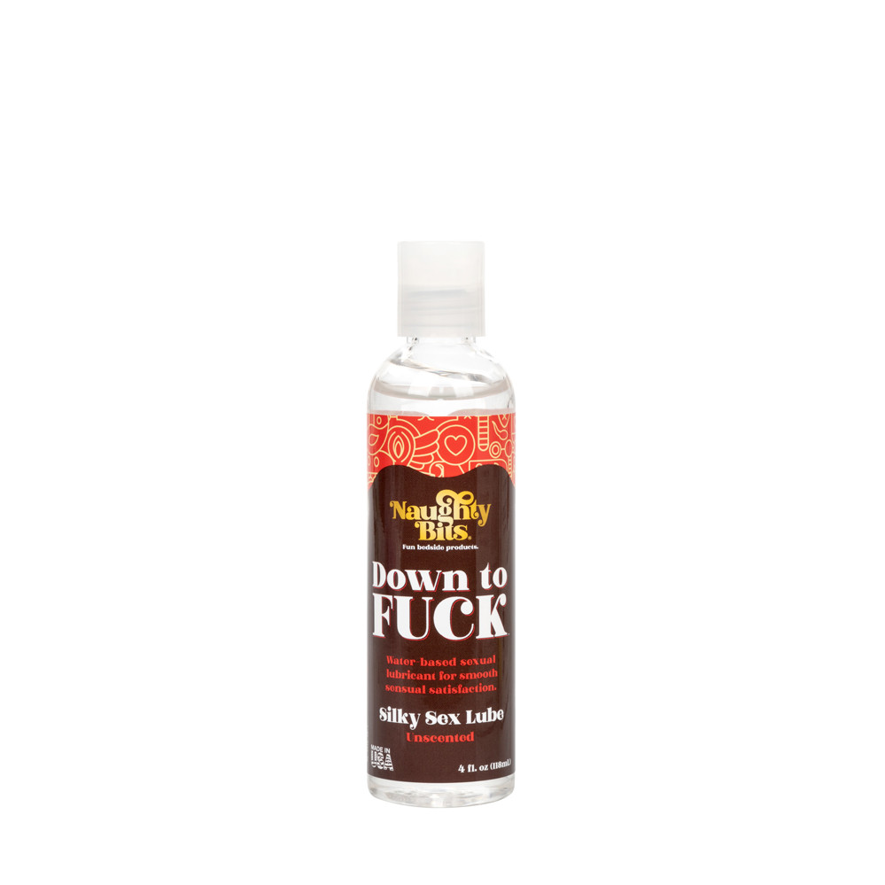 Buy the Naughty Bits Down to Fuck DTF Silky Sex Lube Water-based Personal  Lubricant in