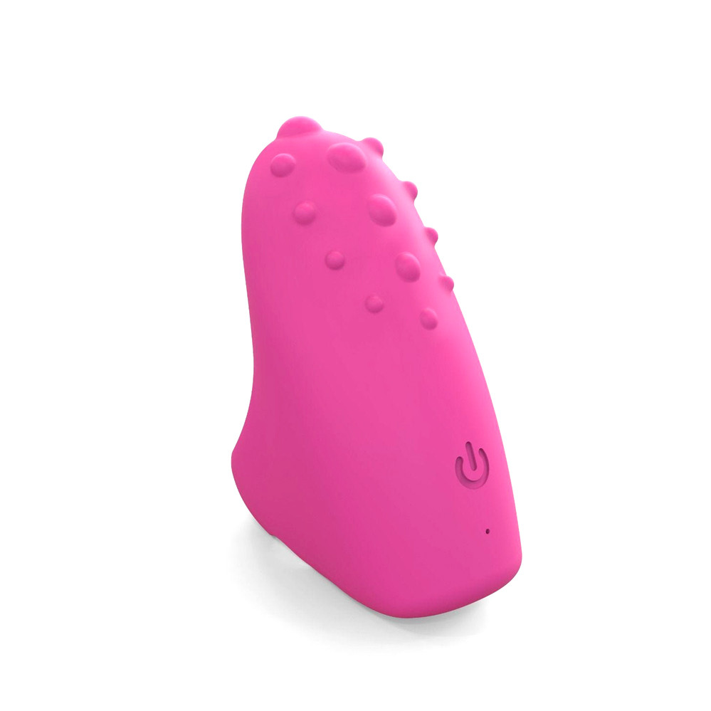 Buy the Magic Finger 3-function Rechargeable Silicone Finger Vibrator  Clitoral Stimulator in Rose Pink