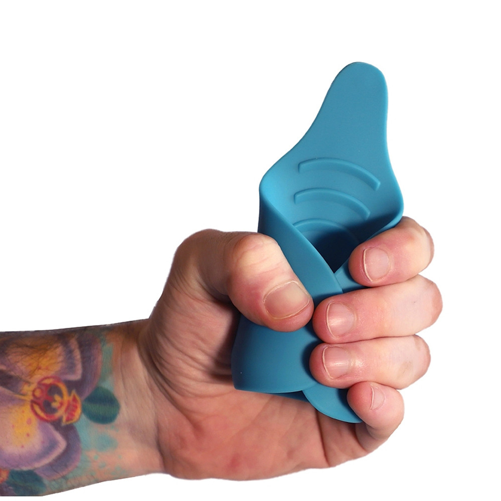 Buy the Enby 2 6-function Rechargeable Silicone Non-Binary Gender Neutral  Stimulator in Blue - Wild